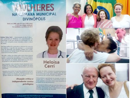 ACONTECEU: No Dia Internacional da Mulher ex-vereadoras da Câmara de Divinópolis foram homenageadas, entre elas, Heloisa Cerri Heloisa Cerri - Divinews